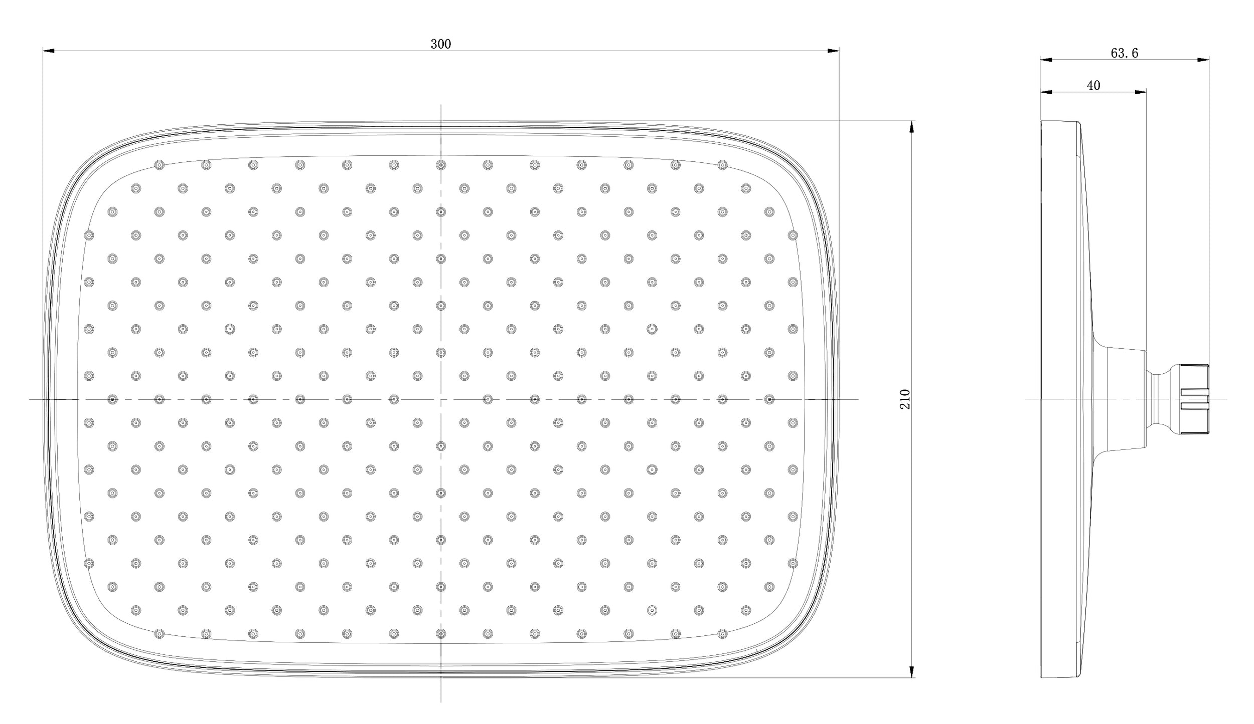 Duschsäule Thermostat 3011 PRO