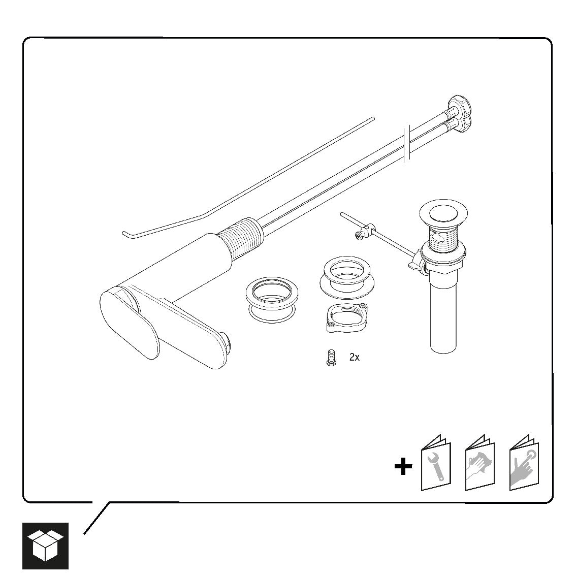 Duravit Wave Einhebel-Waschtischmischer M