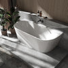 Freistehende Raumsparbadewanne NORA