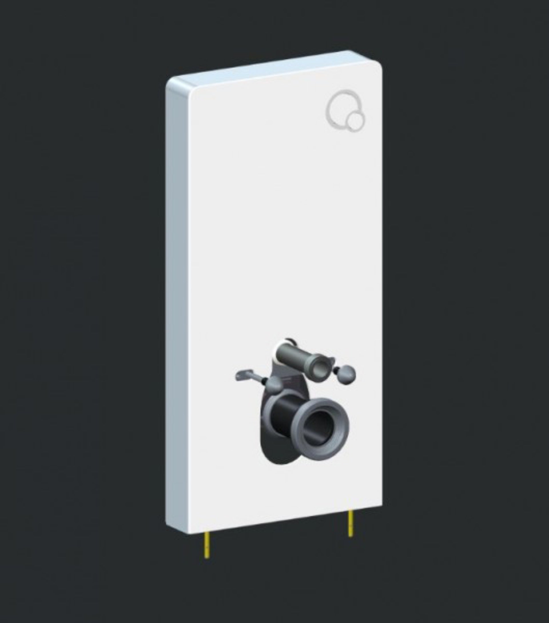 WC-Komplettpaket 46: WC B-8030R Schwarz