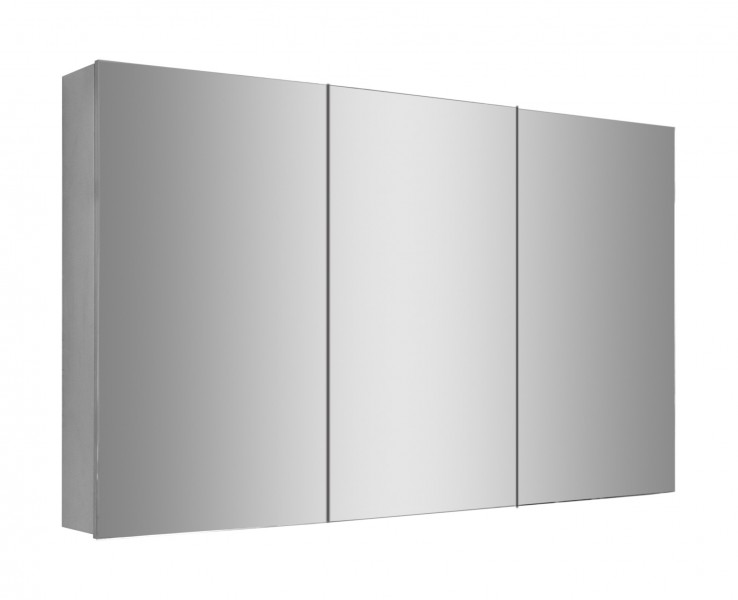 Spiegelschrank Multy BS120 mit Innenverspiegelung - Breite 120cm
