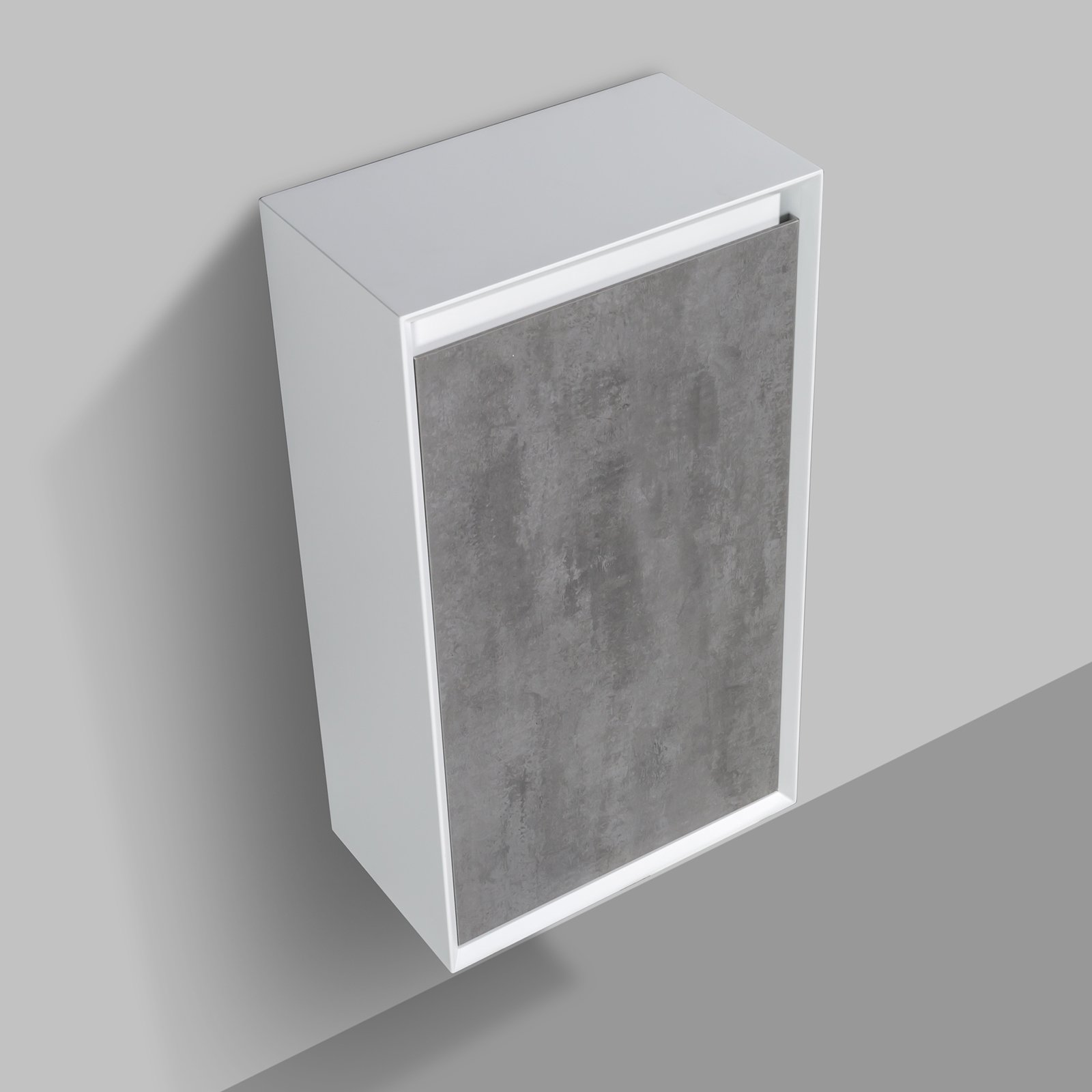 Seitenschrank Fiona - 50 x 28,8 x 88 cm - RECHTS - Beton-Optik