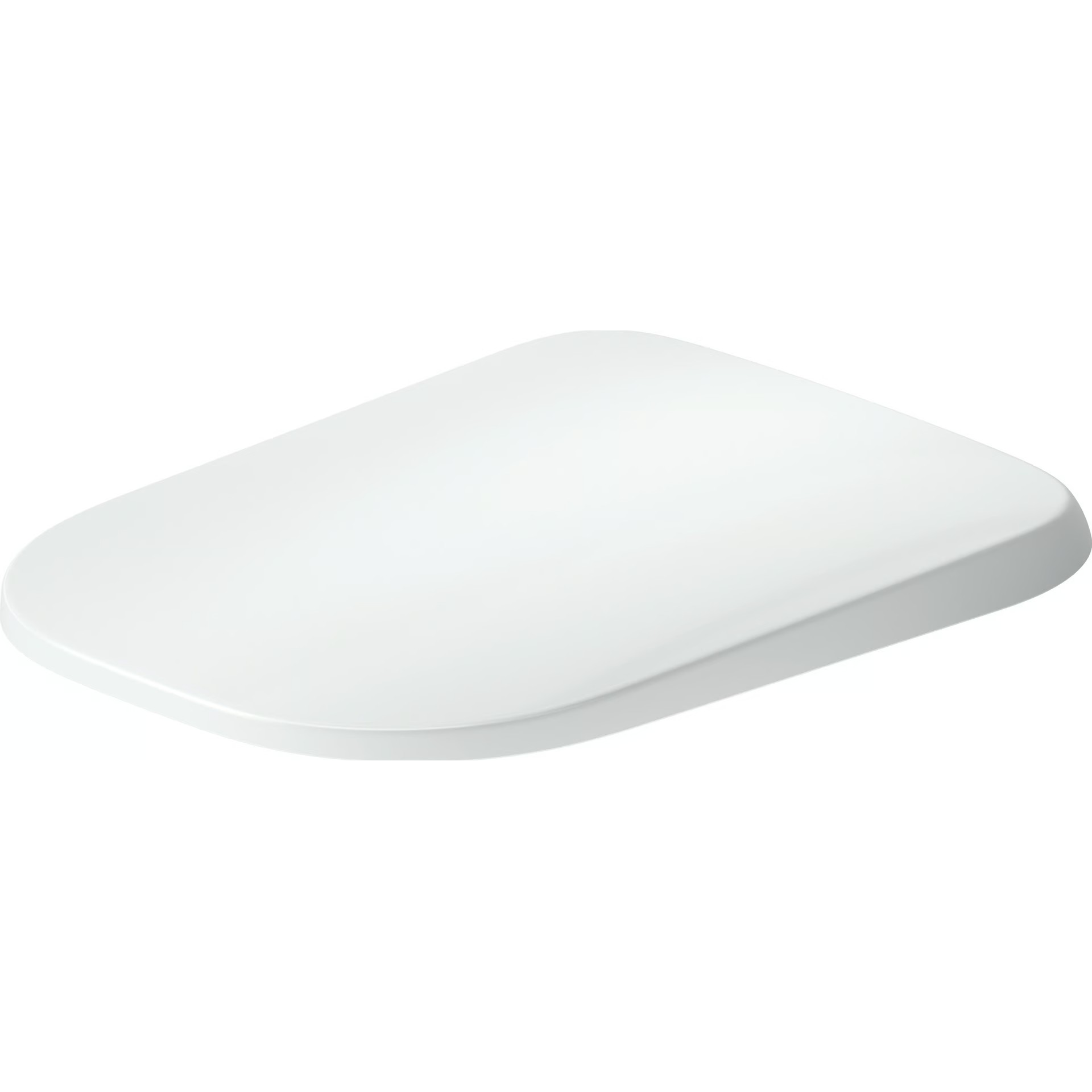 Duravit Univavo Universal WC-Sitz mit Absenkautomatik, eckig in Weiß - 352 x 433 x 45 mm