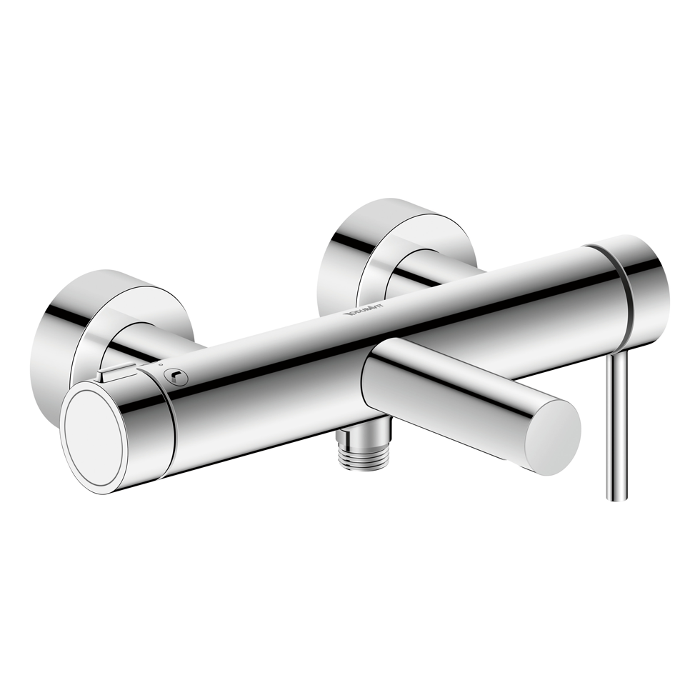 Duravit Circle Einhebel-Wannenmischer Aufputz Chrom Hochglanz