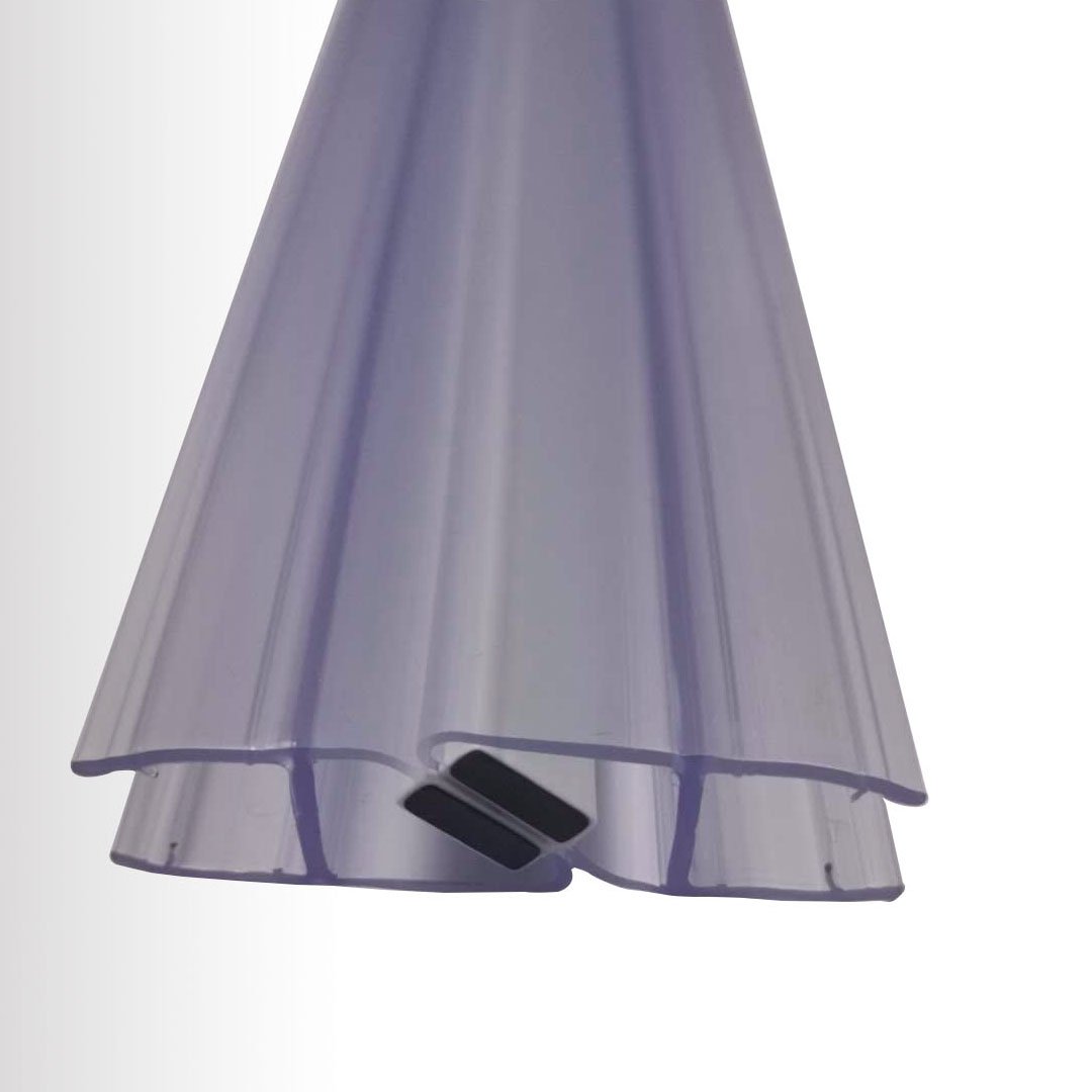 Ersatzteil - BERNSTEIN Duschkabinen EX213 / EX506 /  EX802 / EX403C / NT218 Glasstärke 6 mm Duschdichtung Magnetdichtung (1 Paar)