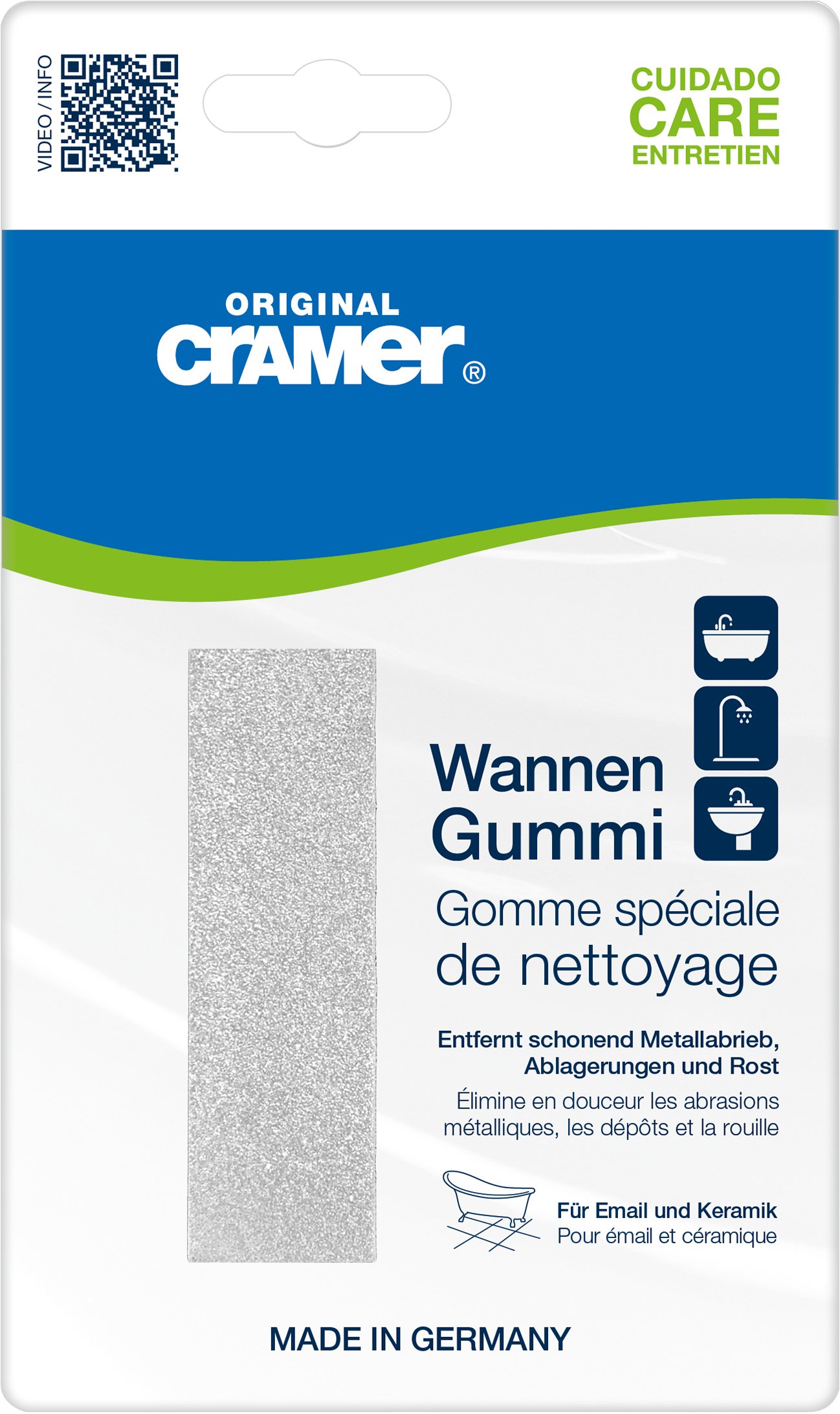 CRAMER Wannen-Gummi Skinpack für Keramik und Email-Oberflächen
