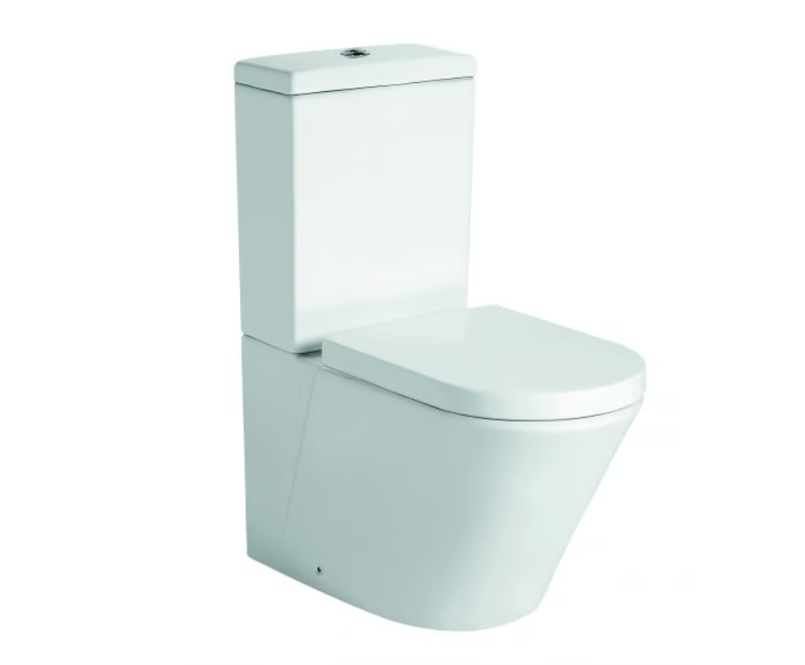 Stand-WC mit Spülkasten CT1099 - Wasseranschluss oben - inkl. Soft-Close-Deckel