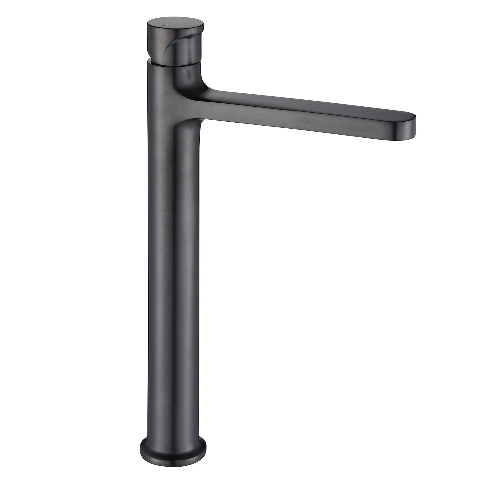 BERNSTEIN Waschtischarmatur Badarmatur 8212 - Hoher Auslauf - Gunmetal Farbe: Gunmetal