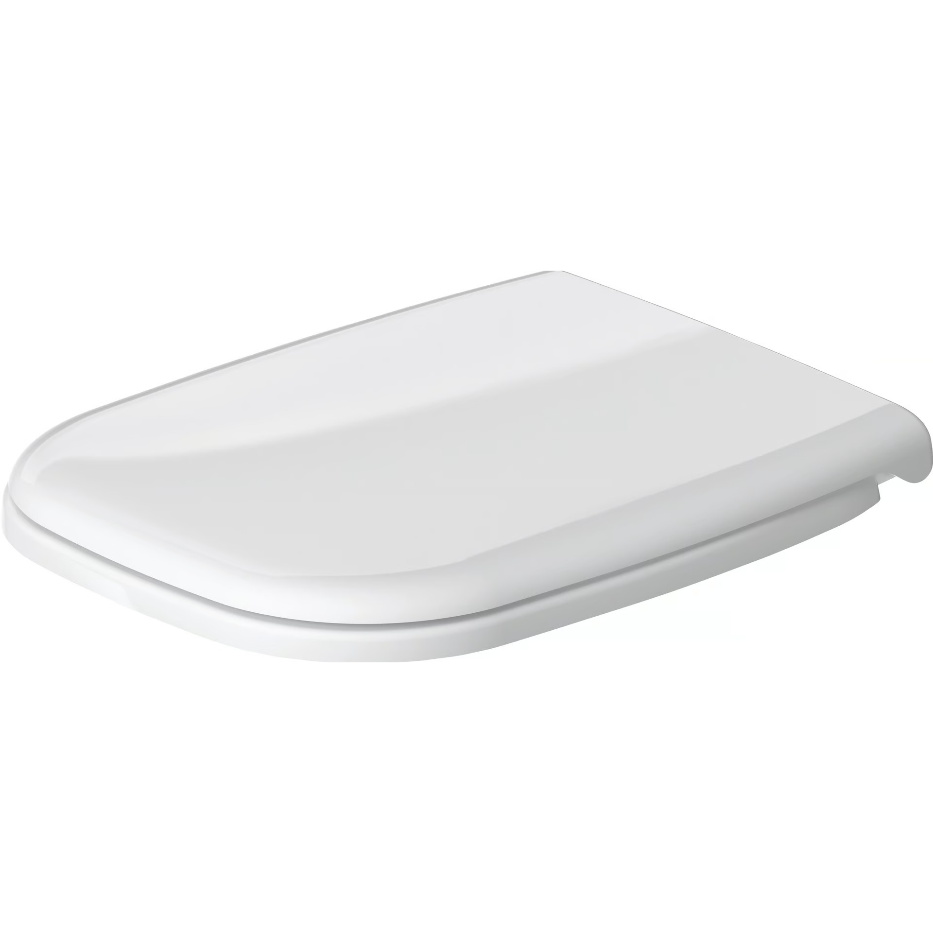 Duravit Universal-WC-Sitz mit Absenkautomatik in Weiß für D-Code, eckig - 355 x 425 x 50 mm