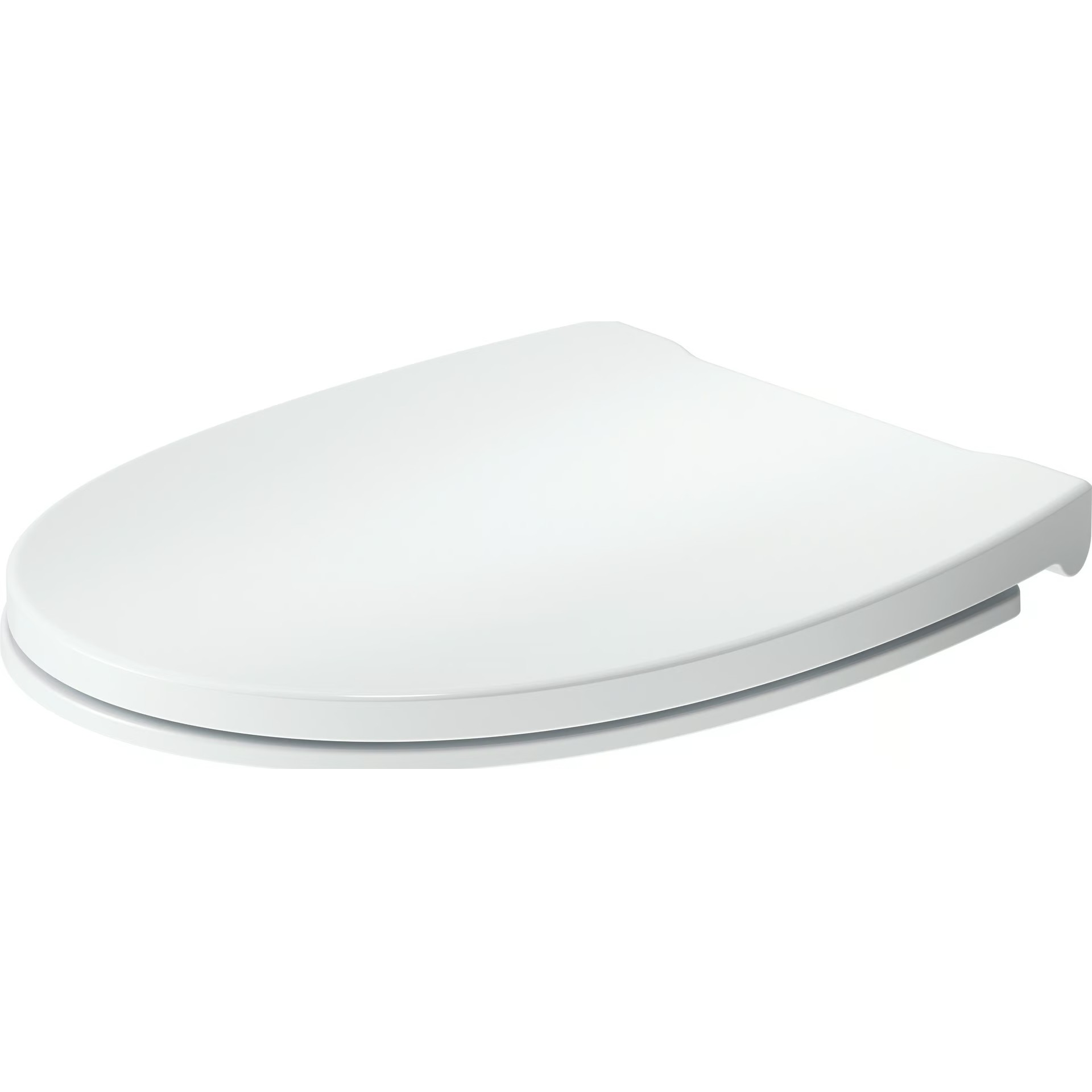 Duravit Univavo Universal WC-Sitz mit Absenkautomatik, oval in Weiß - 370 x 433 x 48 mm