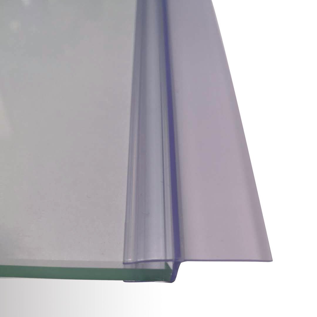 Ersatzteil - BERNSTEIN Duschkabinen EX213 / EX809 / EX409 / EX406A  Glasstärke 6 mm Dichtung Scharnierseite transparent 