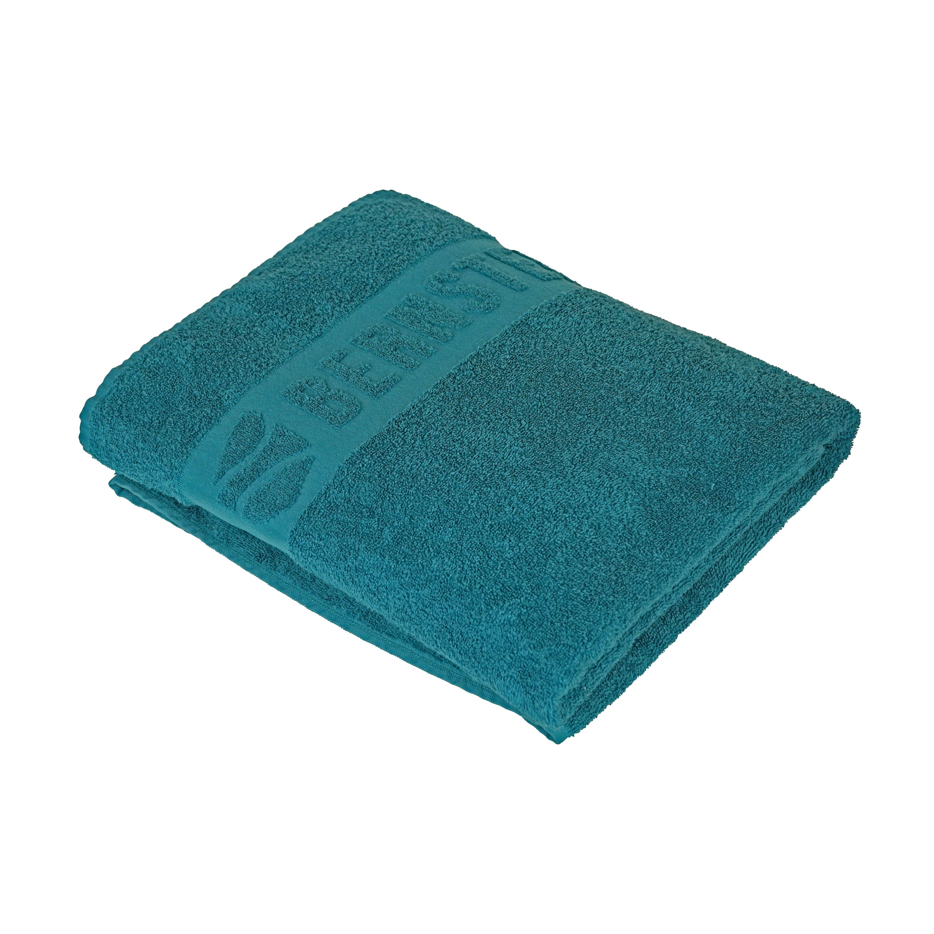 Bernstein Duschtuch PURECOTTON Petrol - 100% Baumwolle - 170x100 cm