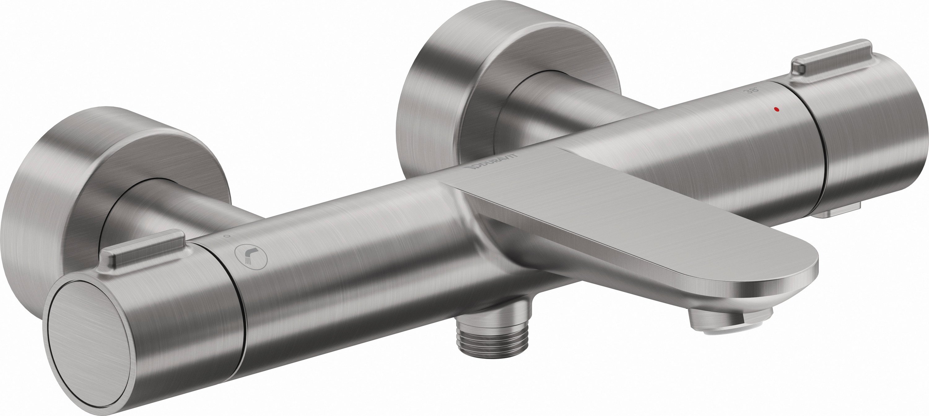 Duravit Wave Wannenarmatur mit Thermostat - Aufputz - 2 Verbraucher - Farbe wählbar
