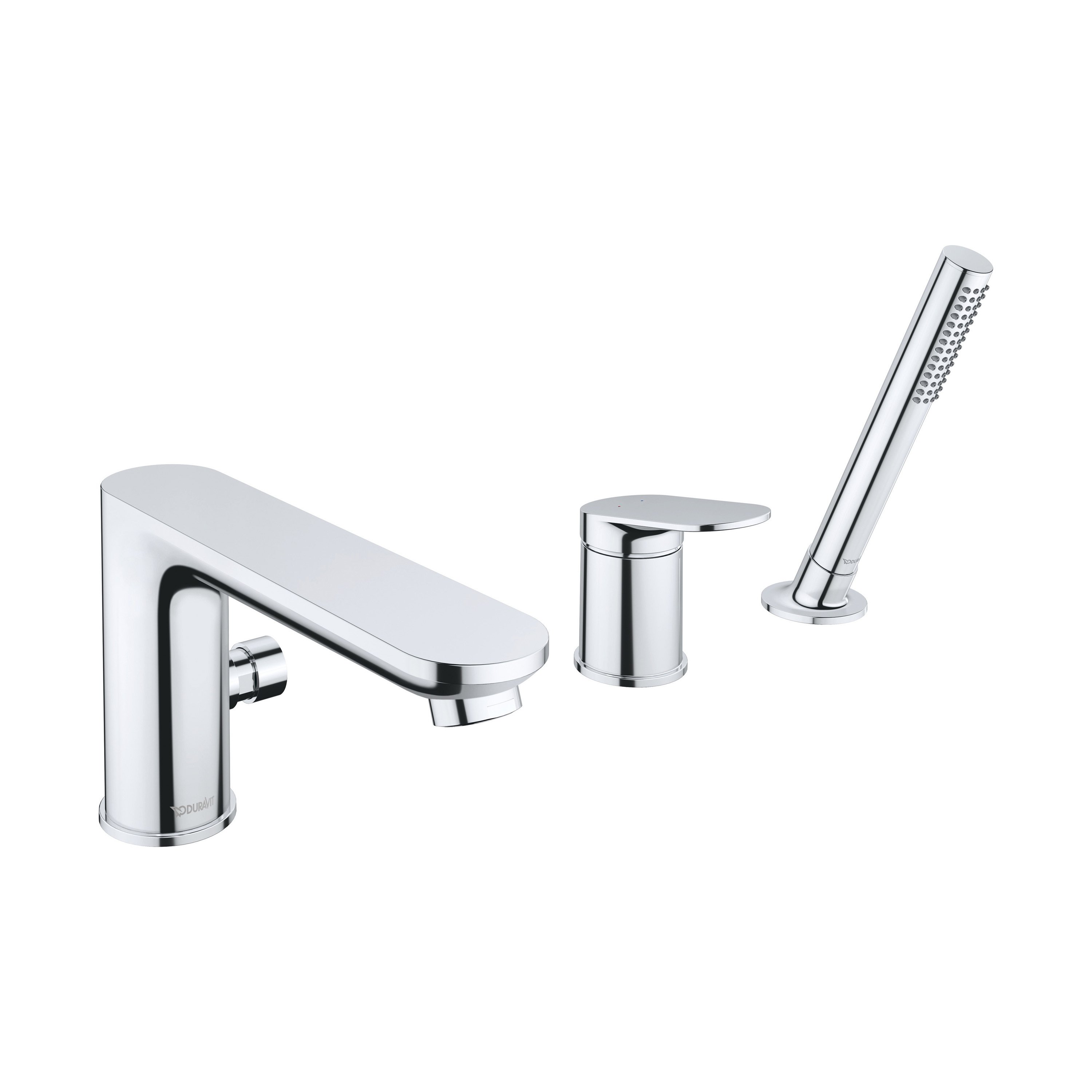 Duravit Wave 3-Loch Wannenarmatur - Farbe wählbar