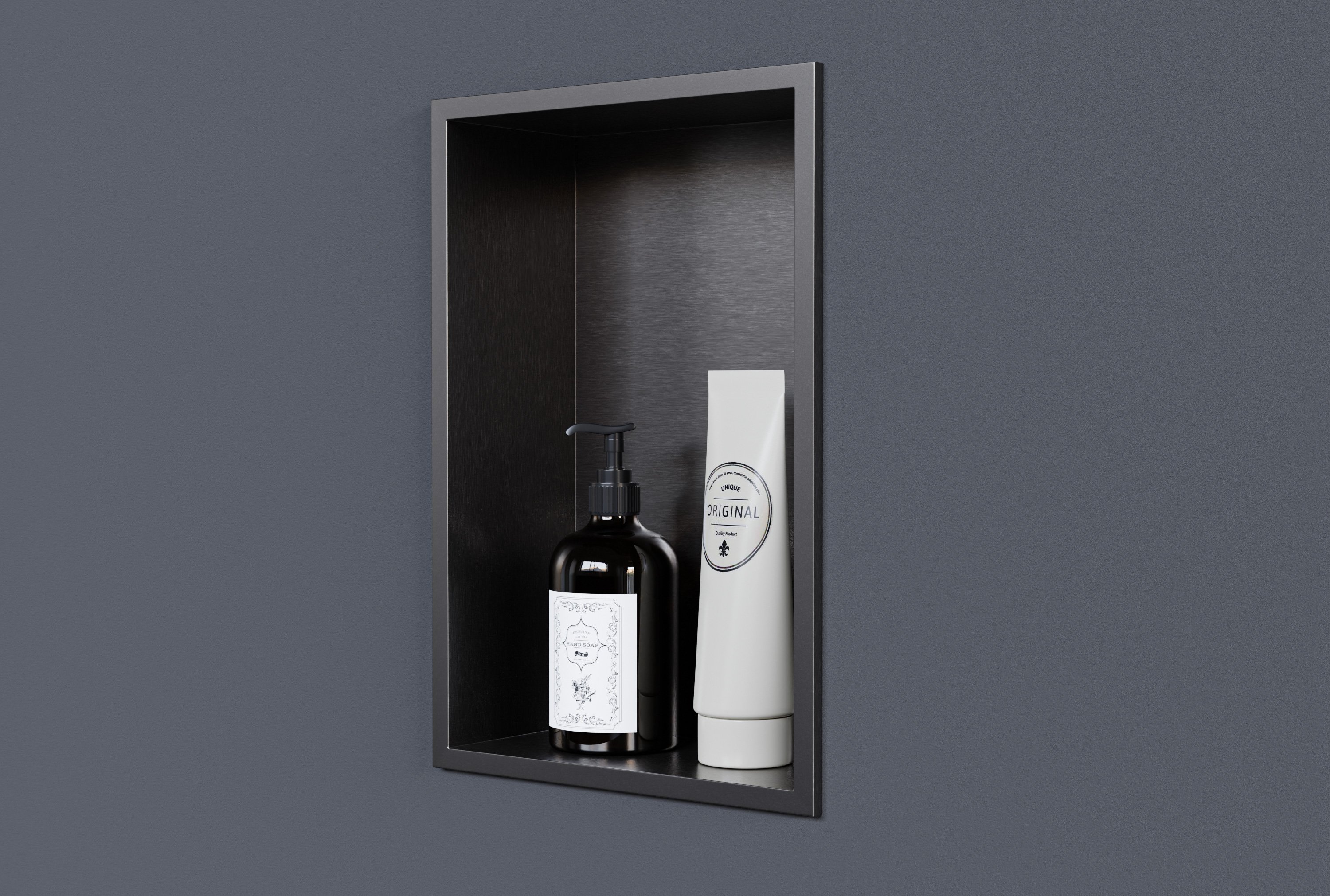 Wandnische aus Edelstahl NT203010X - 20 x 30 x 10 cm (B x H x T) - Farbe wählbar