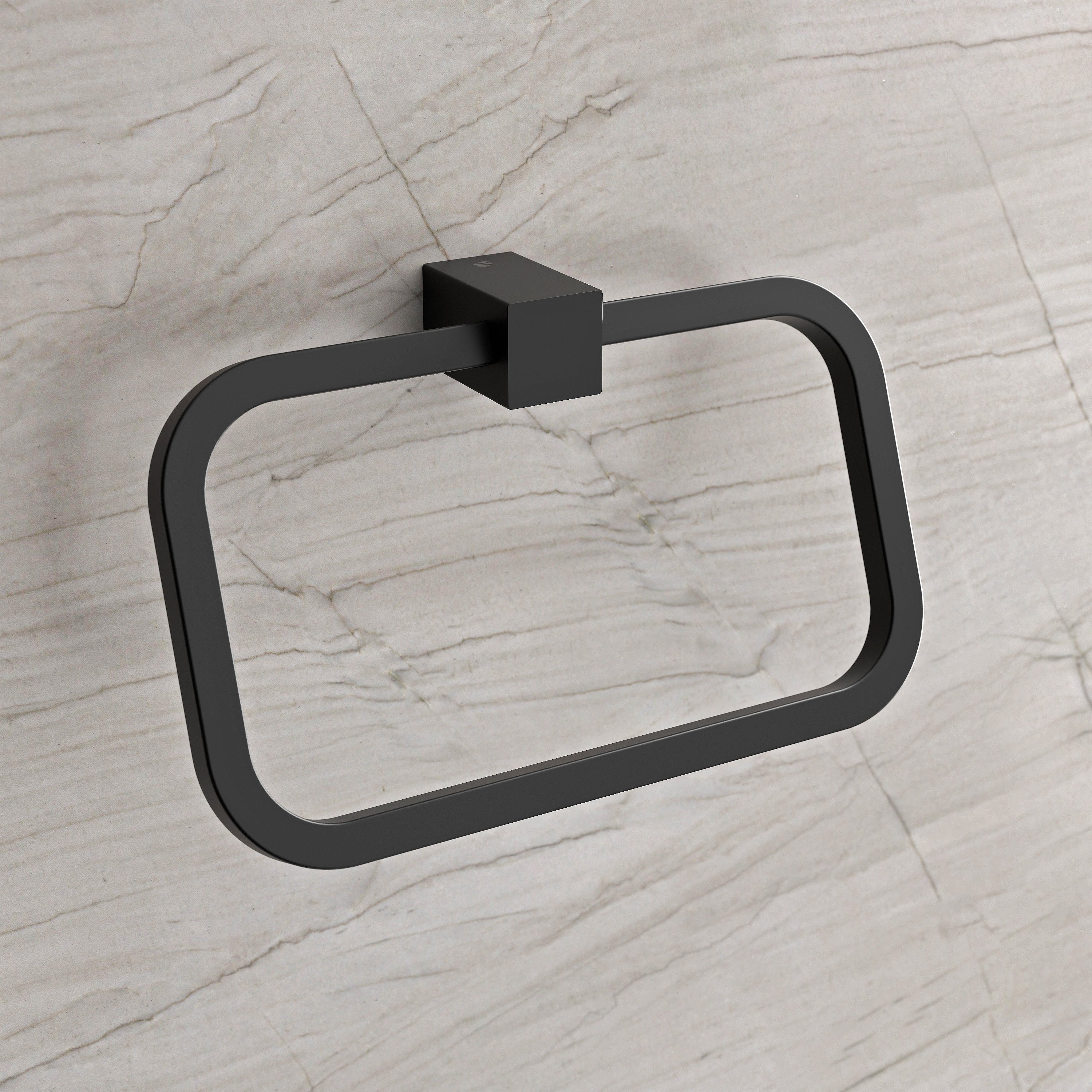 Handtuchring OLA - Edelstahl - 23 x 9,3 cm - Eckig