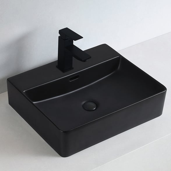 Waschbecken Aufsatzwaschbecken KW6146 - Keramik - 50 x 42 x 12,5 cm