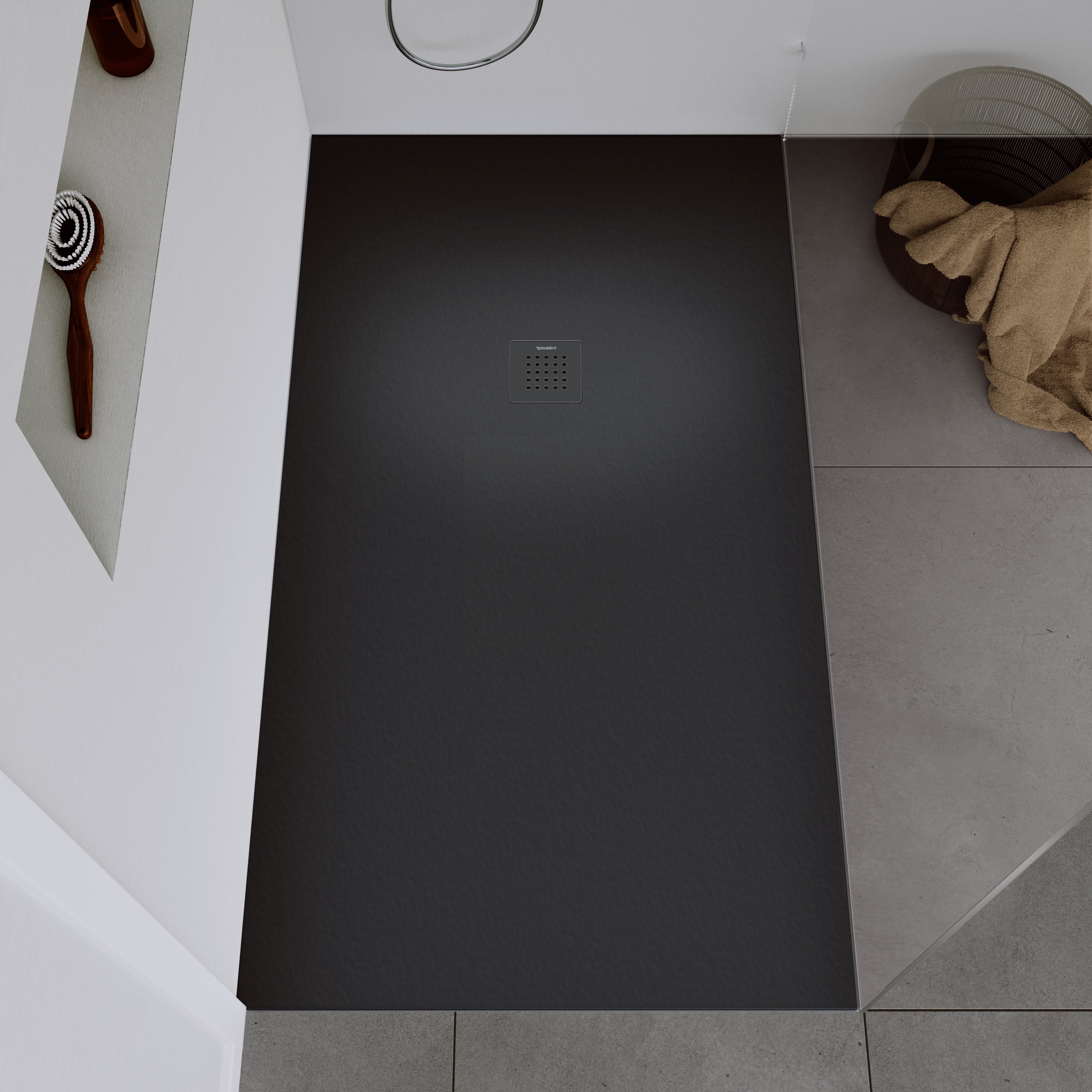 Duravit DuraBayas Duschwanne aus Mineralguss, 160cm - Farbe & Breite wählbar