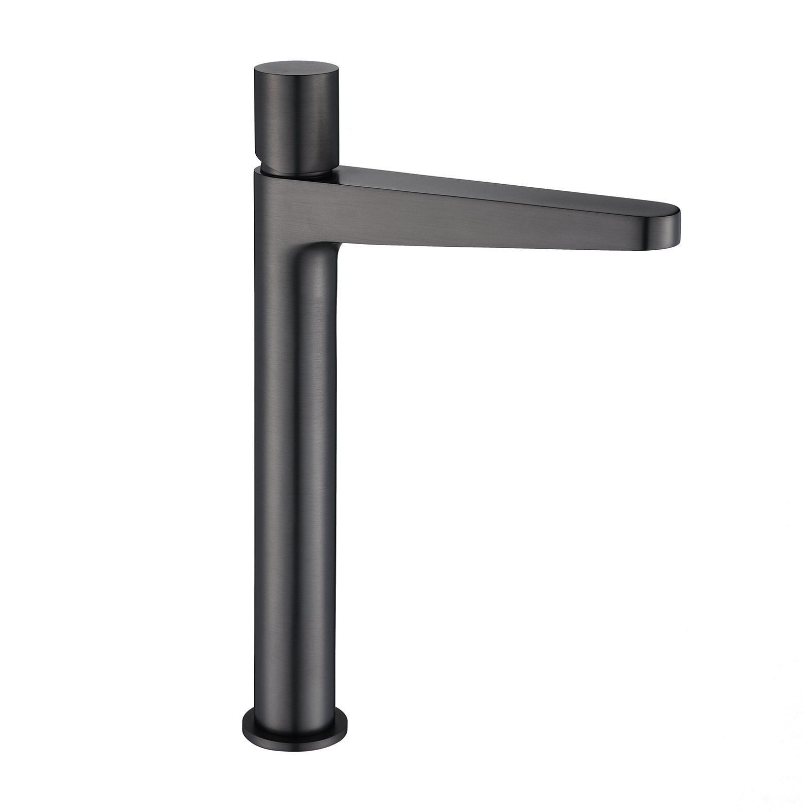 BERNSTEIN Waschtischarmatur Badarmatur 8214 - Hoher Auslauf - Farbe wählbar Farbe: Gunmetal