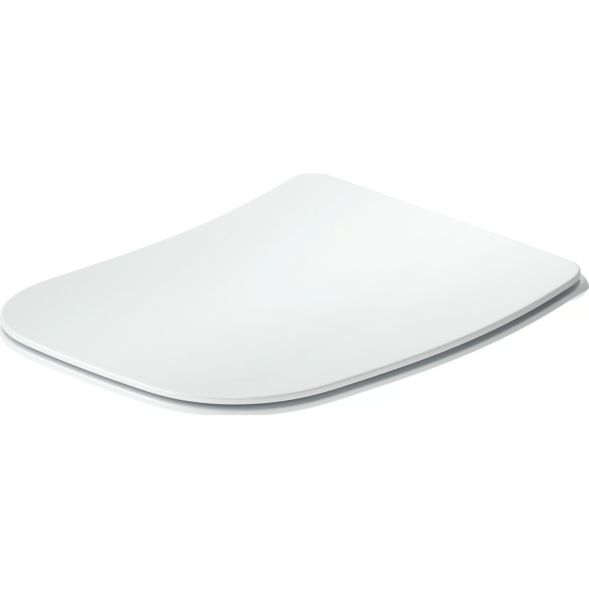 Duravit Univavo Universal WC-Sitz mit Absenkautomatik, eckig in Weiß - 360 x 423 x 48 mm