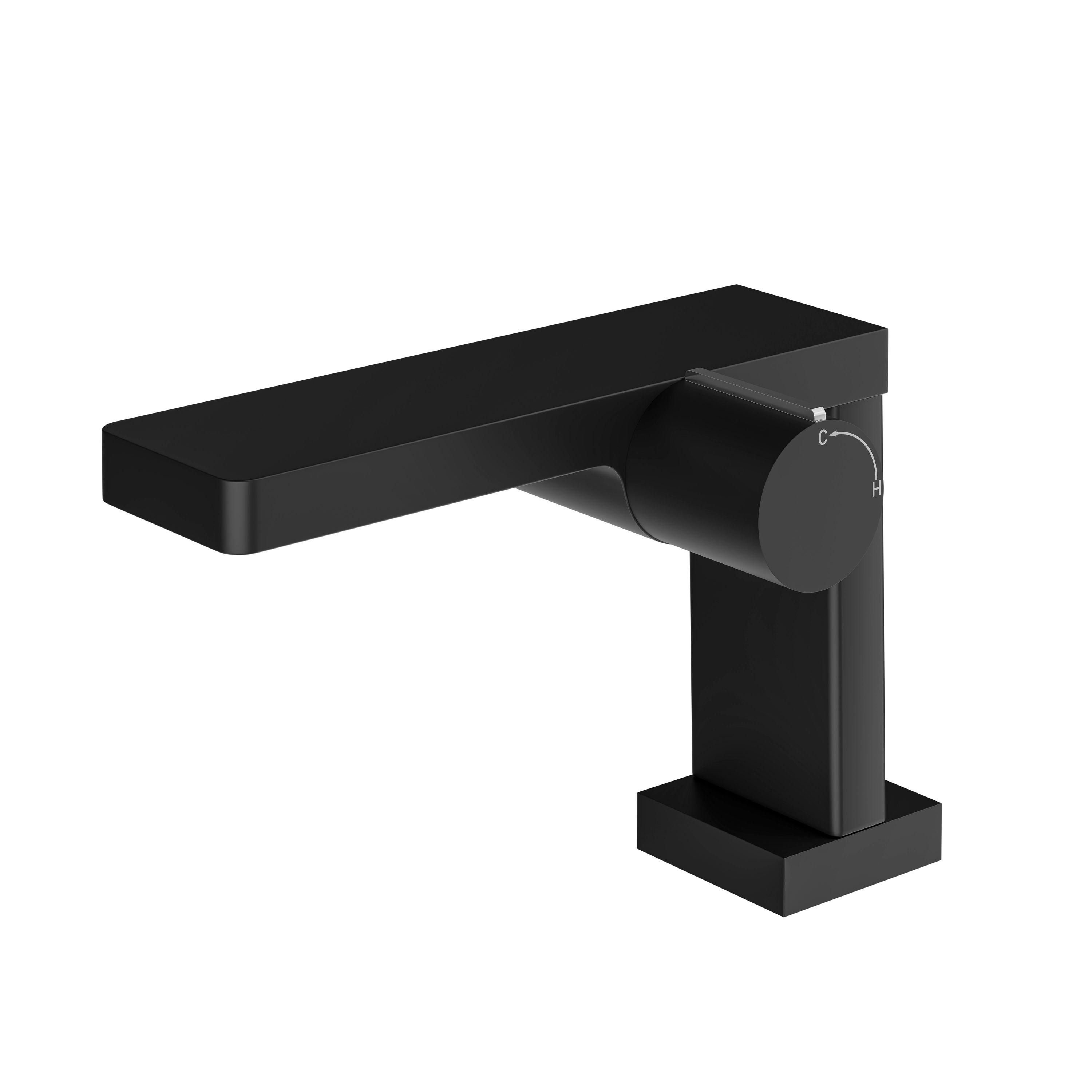 Design Waschtischarmatur Badarmatur NT3110B - Wasserhahn in Schwarz