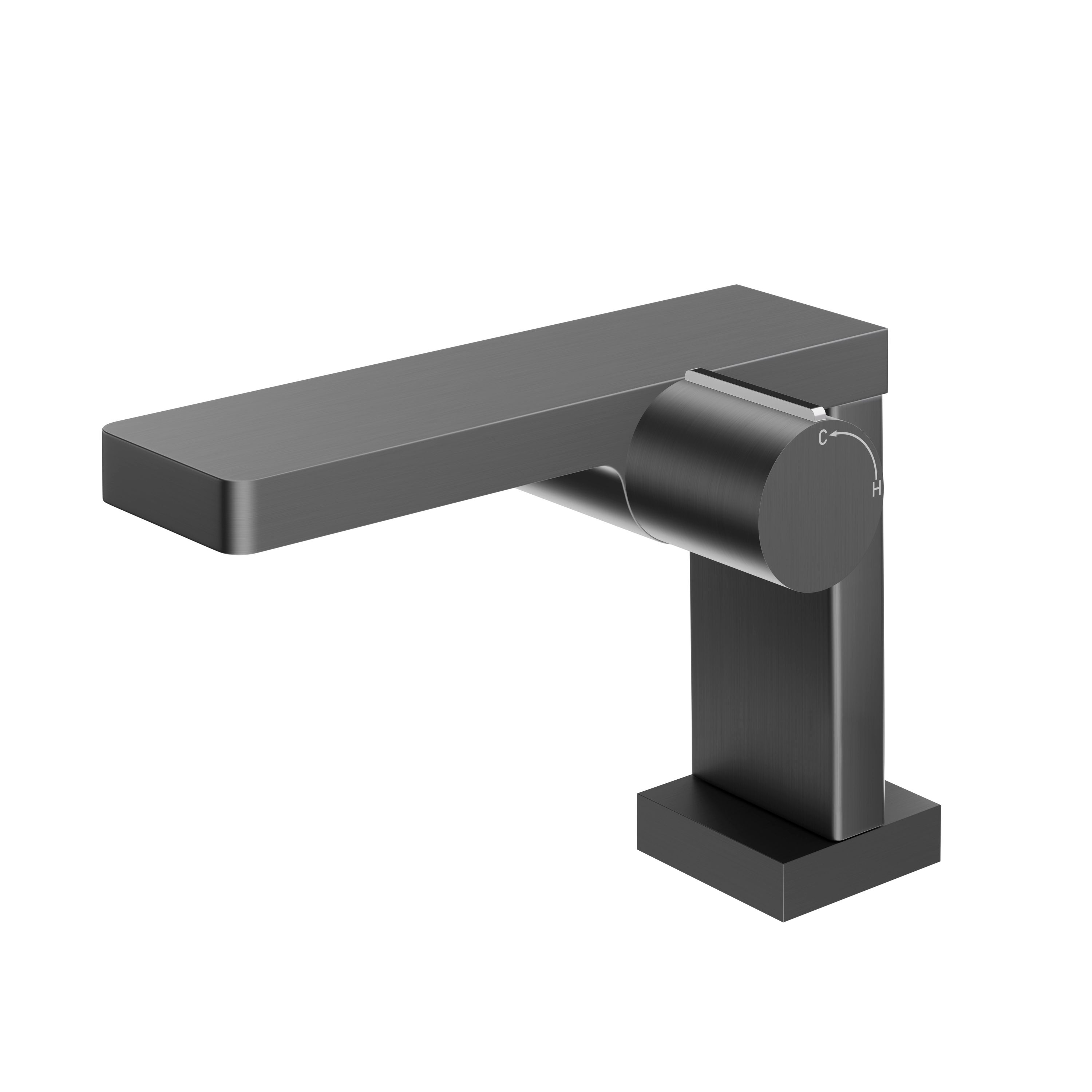 Design Waschtischarmatur Badarmatur NT3110G - Wasserhahn Farbe Gunmetal