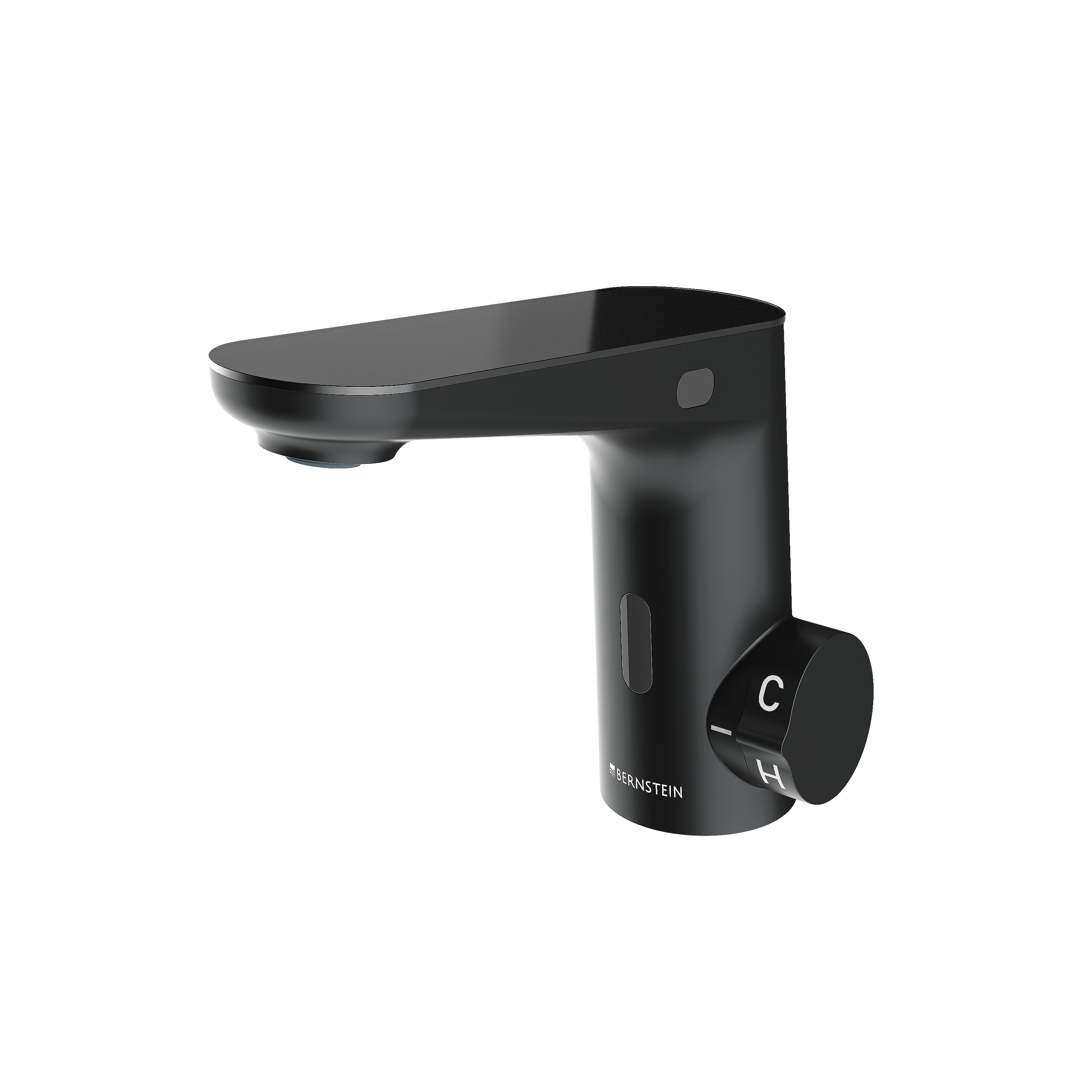 Sensor Waschtischarmatur 3002S Schwarz matt mit Dual-Sensor-Technologie