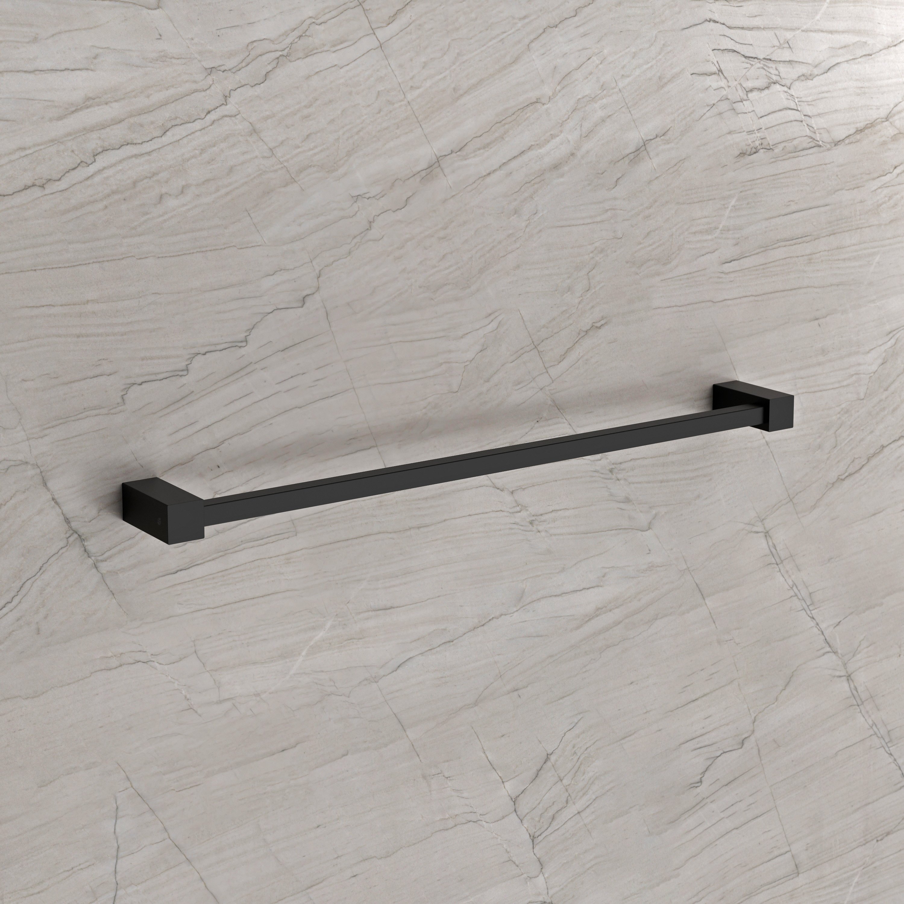 Badetuchhalter OLA - Edelstahl - ca. 62 x 7,8 cm - Eckig