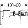 Geberit Duofix Bausatz für Vorwandmontage