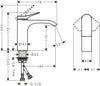 hansgrohe Vivenis 110 Waschtischarmatur