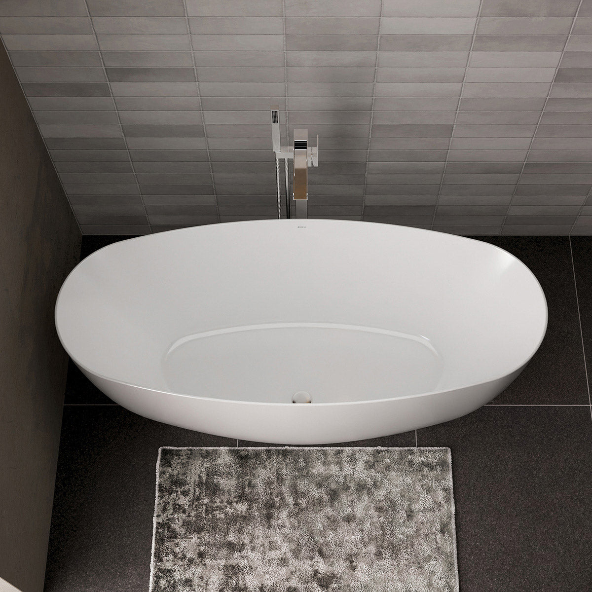 Freistehende Badewanne BELAQUA 2.0