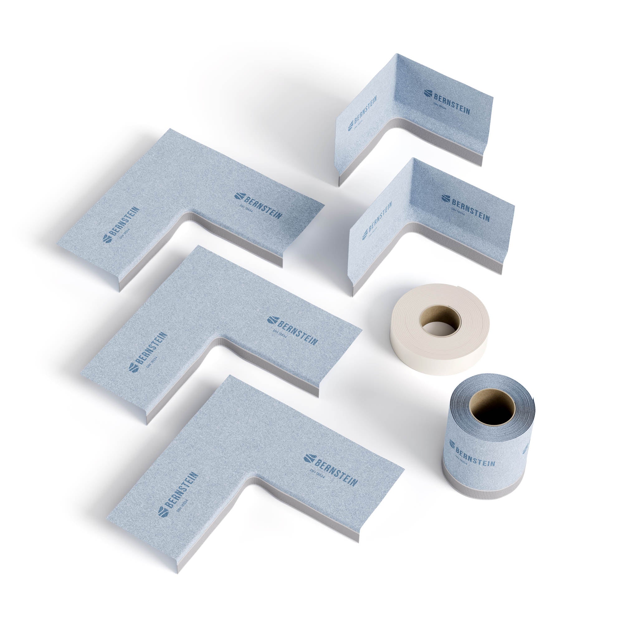 FLOWTEC Abdichtband-Set für Duschwannen