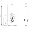 WC-Komplettpaket 36: DUSCH-WC Basic 1102