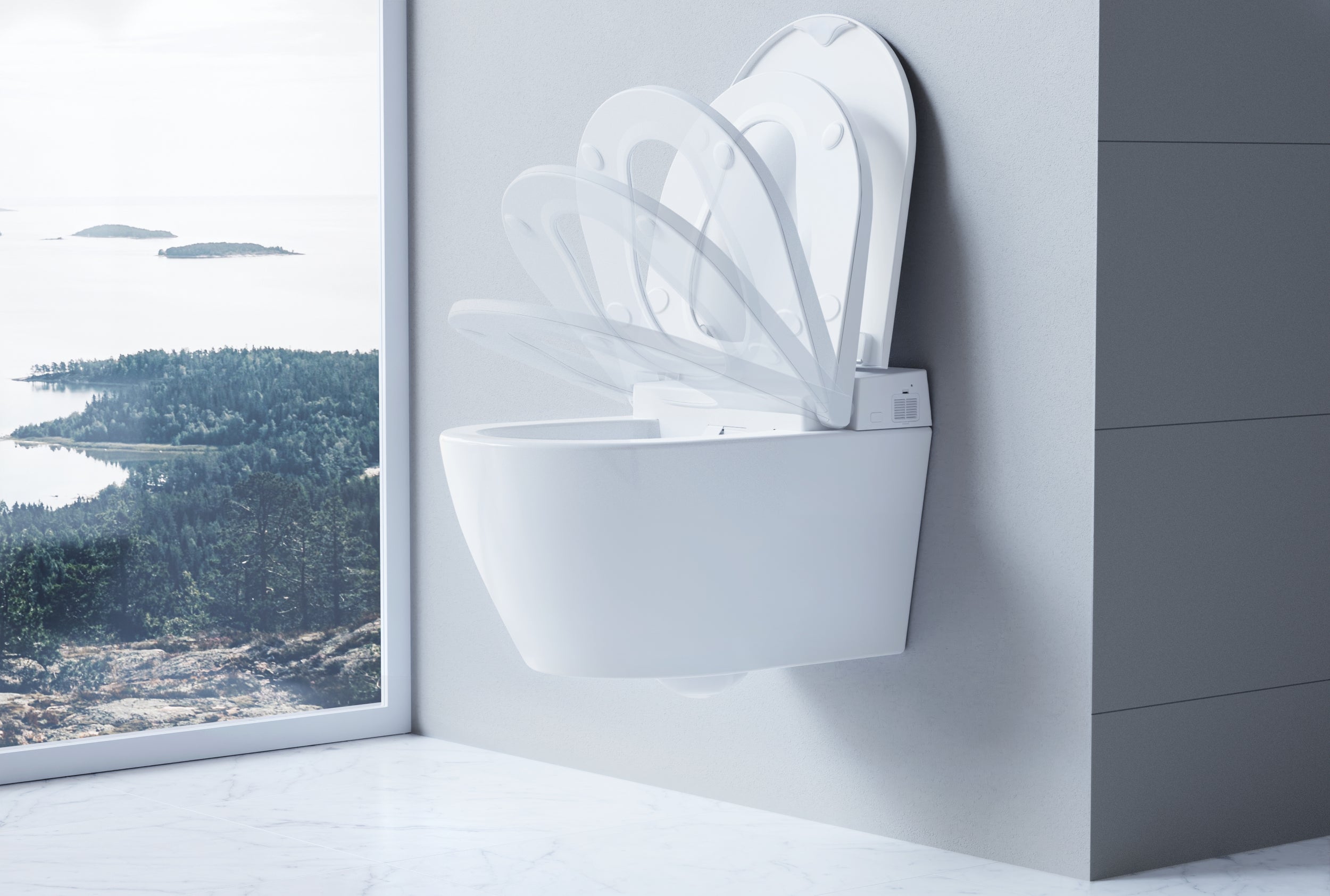DUSCH-WC 540 PRO Weiß