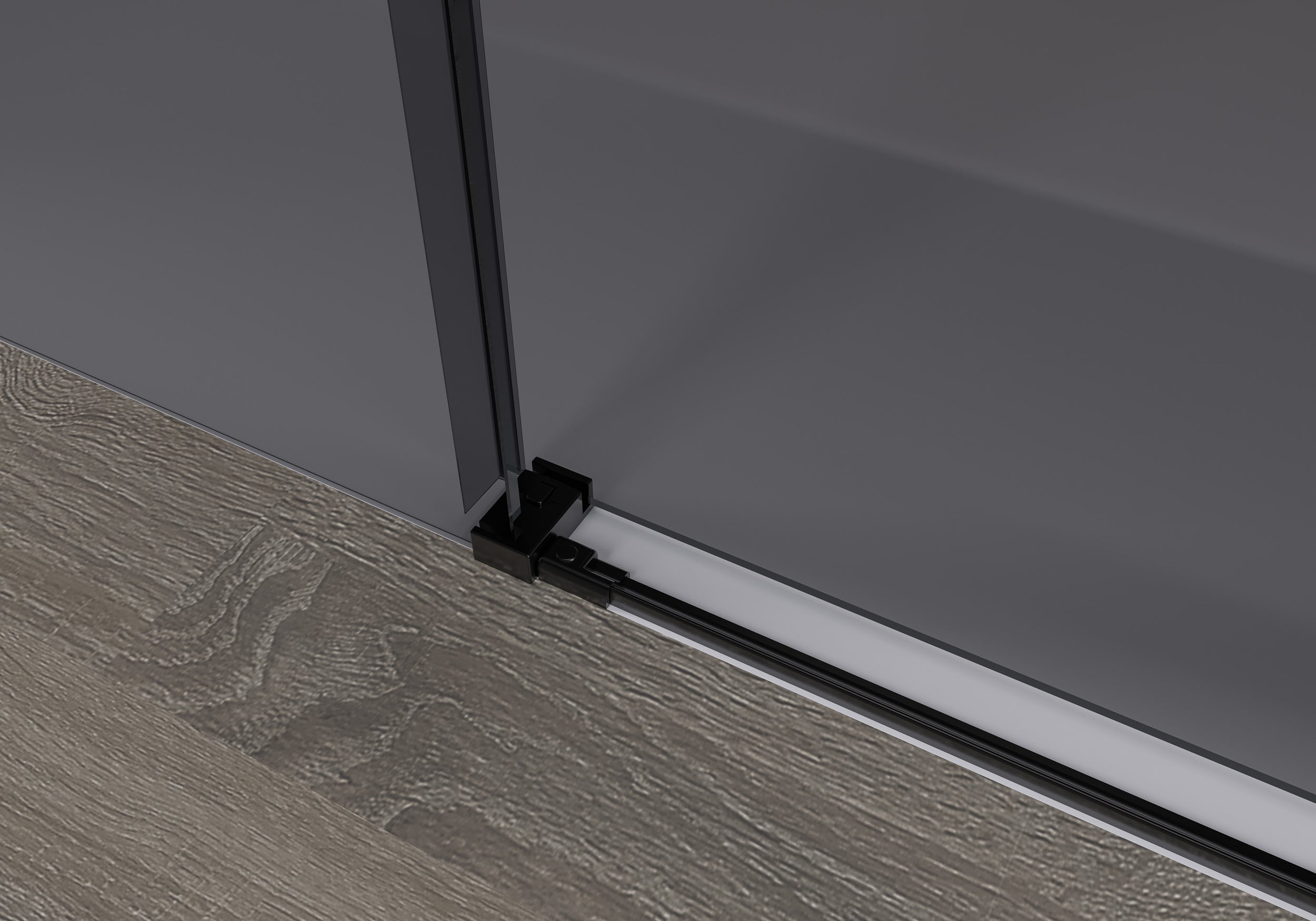 Eckdusche mit Schiebetür Soft-Close DX906 FLEX