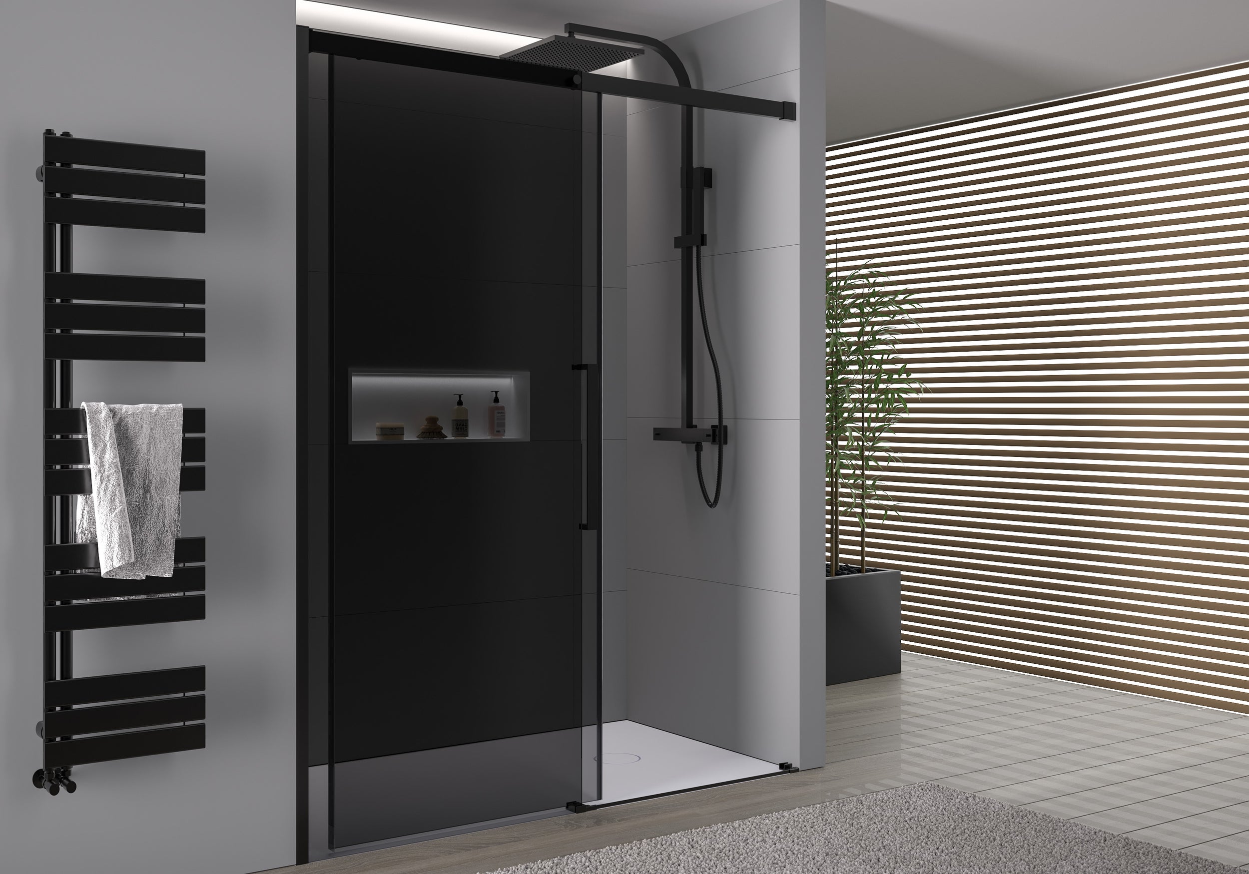 Nischendusche mit Schiebetür DX906 FLEX