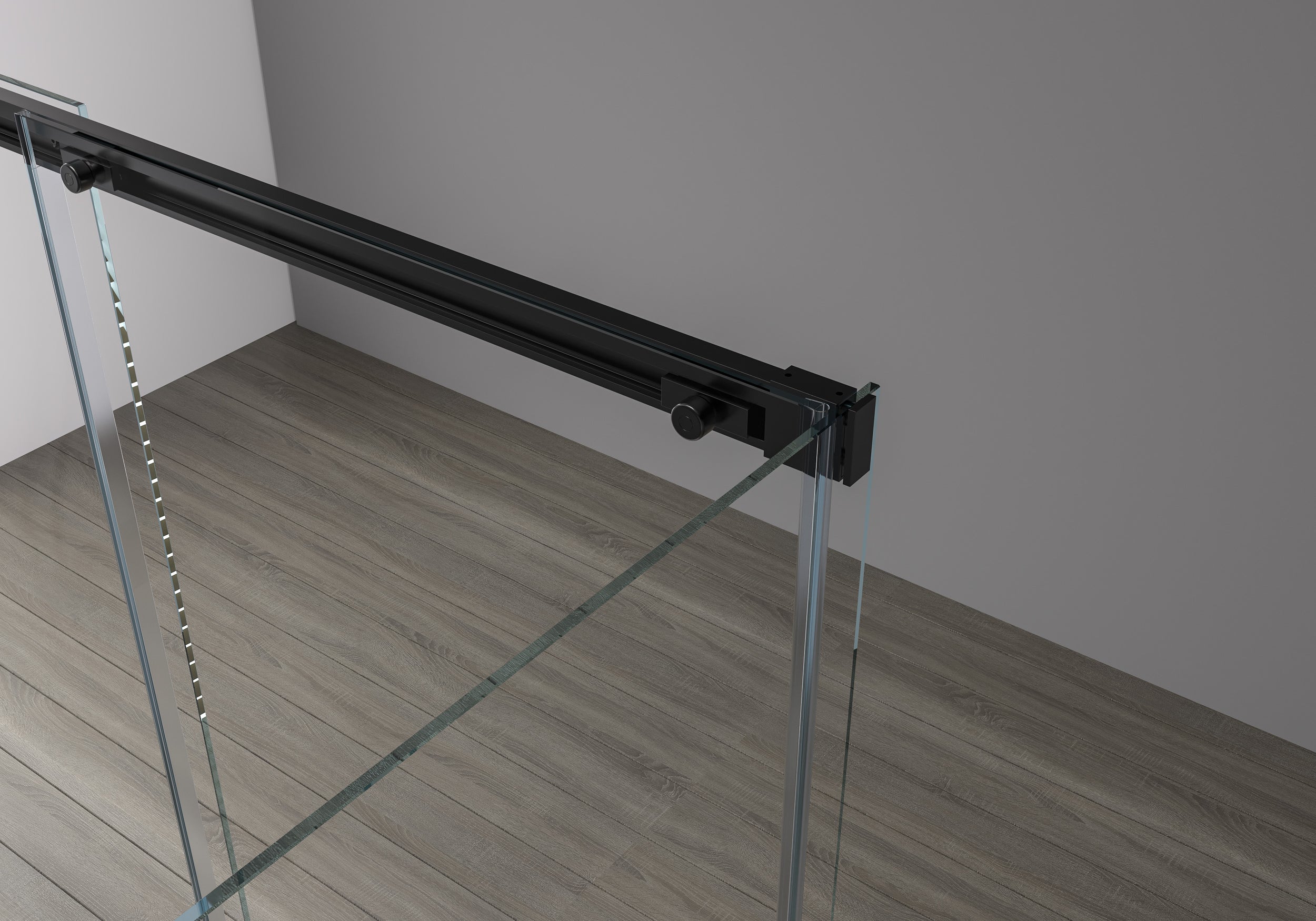 Eckdusche mit Schiebetür Soft-Close DX906 FLEX
