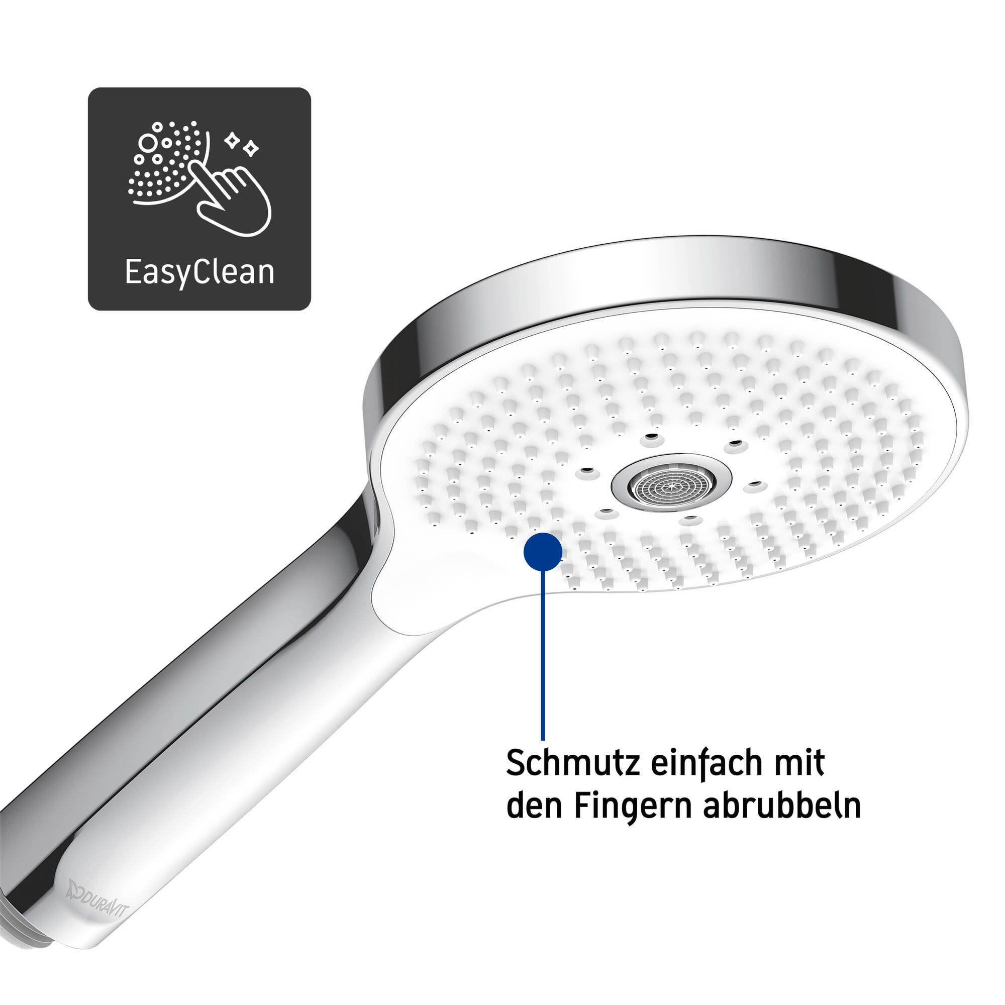 Duravit Shower System mit Thermostat und Glasablage