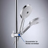 Duravit Shower System mit Thermostat und Glasablage
