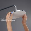 Duravit Shower System mit Thermostat und Glasablage