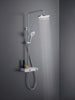 Duravit Shower System mit Thermostat und Glasablage