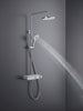 Duravit Shower System mit Thermostat und Glasablage