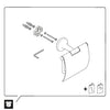 Duravit Starck T Papierrollenhalter