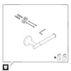 Duravit Starck T Papierrollenhalter