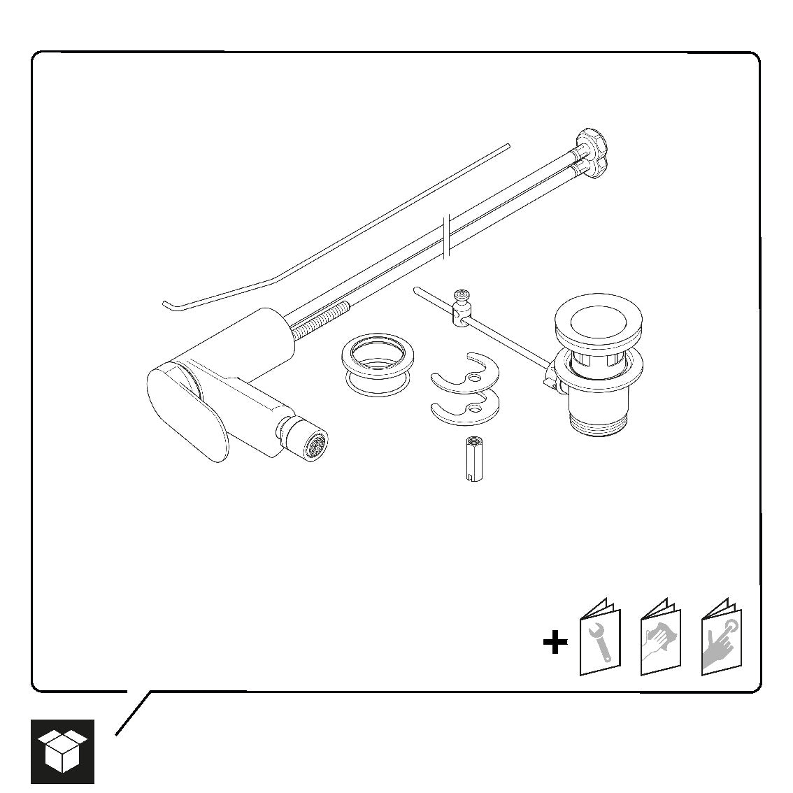 Duravit Wave Einhebel-Bidetmischer