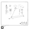 Duravit Wave 3-Loch Waschtischarmatur