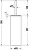 Duravit D-Code Bürstengarnitur