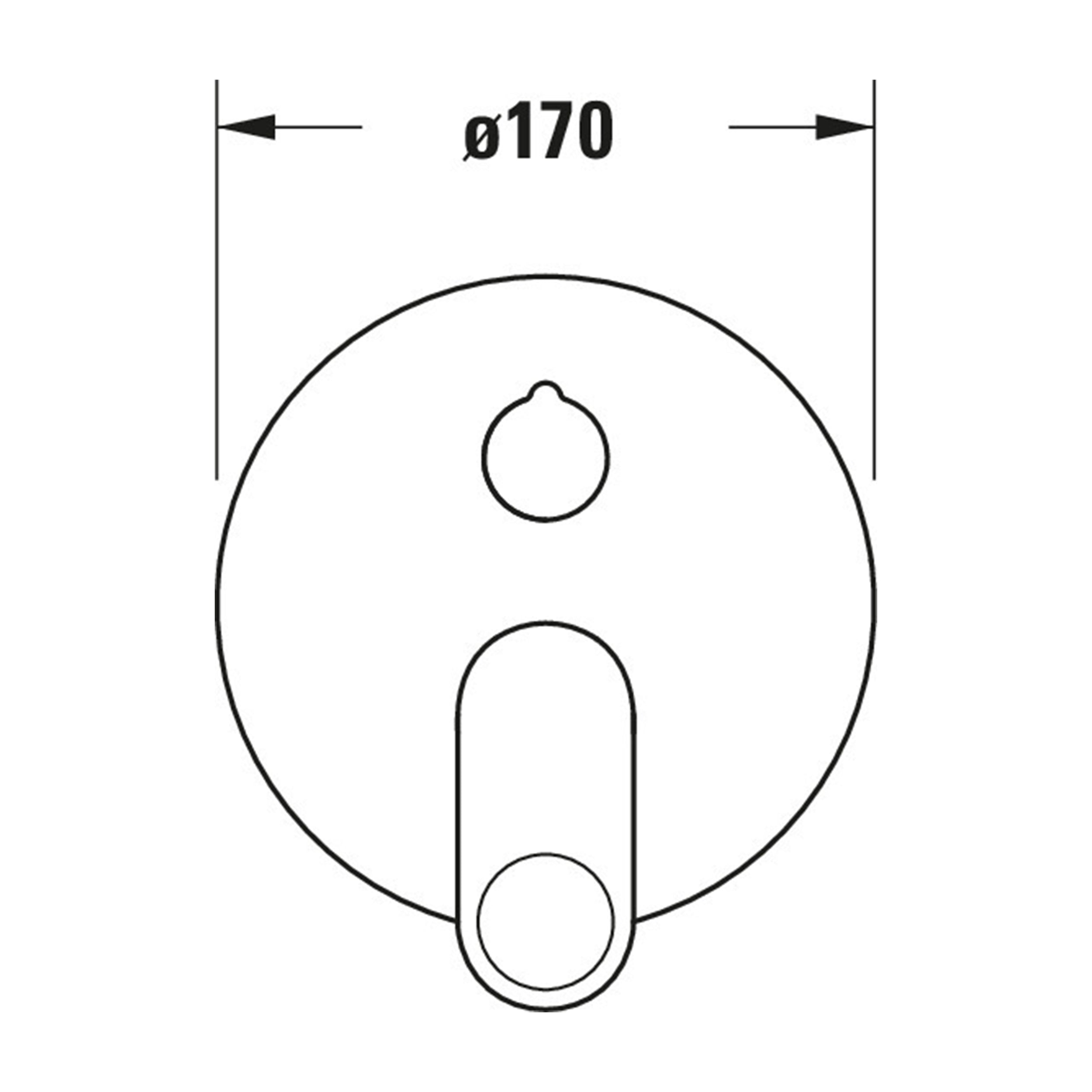 Duravit B.3 Unterputz Brausearmatur mit Umstellventil