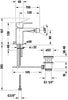 Duravit Manhattan Einhebel-Bidetmischer
