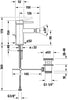 Duravit Circle Einhebel-Bidetmischer